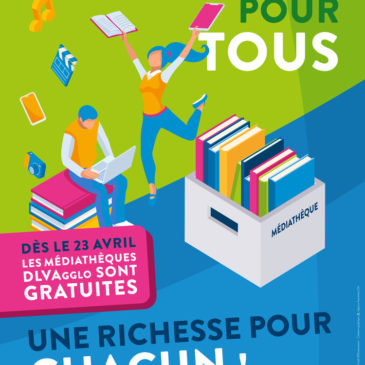 DLVA Médiathèques – gratuite pour tous !