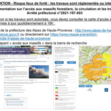 Emploi du feu dans les Alpes de Haute Provence