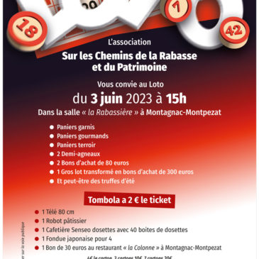 3 juin 2023 – Loto