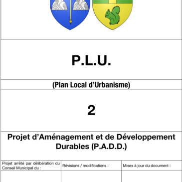 PADD – Projet d’Aménagement et de Développement Durables