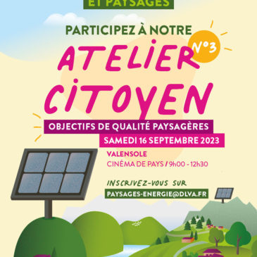Participez aux ateliers citoyen