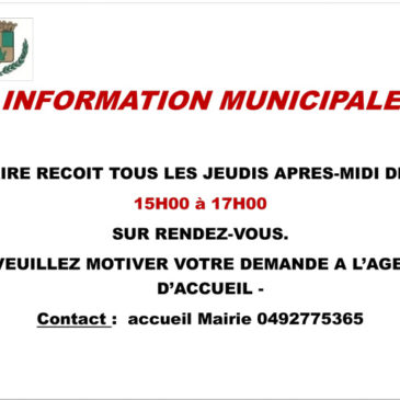 Information municipale