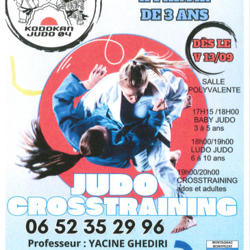 Nouveau – Judo & Crosstraining