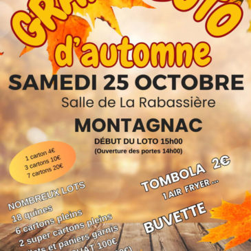 Grand loto d’automne