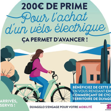 Prime pour l’achat d’un vélo électrique