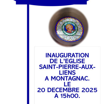 Inauguration de l’église