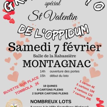 Grand loto Saint Valentin