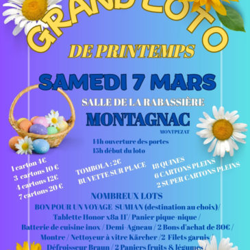 Grand loto de printemps