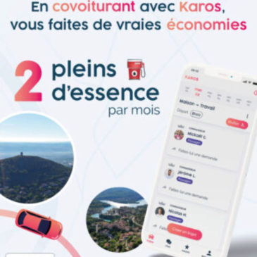 Application Karos – covoiturage