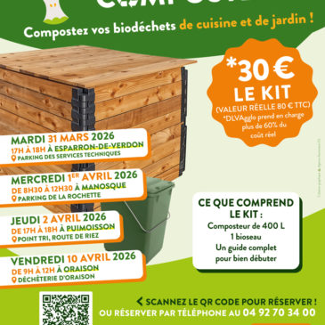 Vente de composteurs
